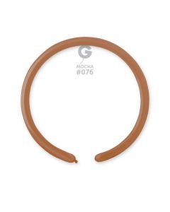 1" Mocha #076 D2 100pcs