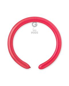 2" Red #005 D4 100pcs