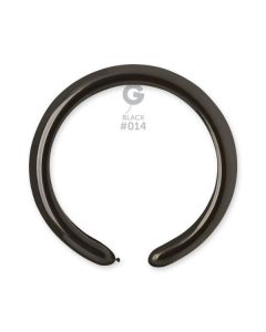 2" Black #014 D4 100pcs