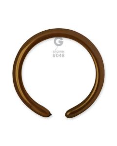 2" Brown #048 D4 100pcs