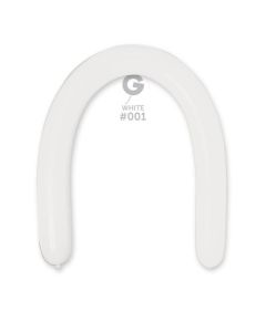 3" White #001 D6 50pcs