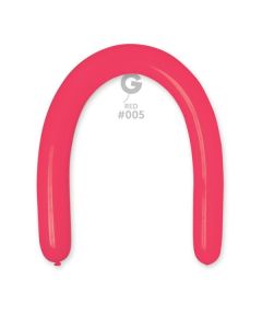 3" Red #005 D6 50pcs