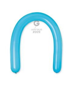 3" Light Blue #009 D6 50pcs