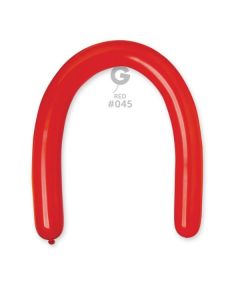 3" Red #045 D6 50pcs