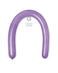 3" Lavender #049 D6 50pcs