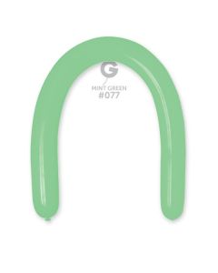3" Mint Green #077 D6 50pcs