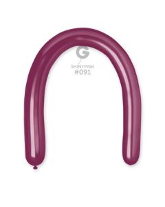 3" Shiny Pink #091 DB6 50pcs
