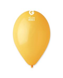 13" Yellow #003 G120 50pcs