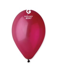 13" Burgundy #047 G120 50pcs