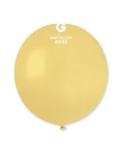 19" Baby Yellow #043 G19 25pcs