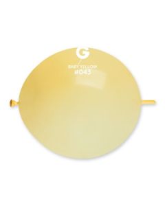 13" Baby Yellow #043 GL13 50pcs
