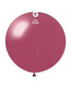 Pk1 31" Latex Balloon Vino #101 - 348842