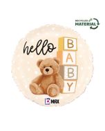 R18 Hello Baby Teddy Bear Single Pack
