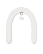 3" White #001 D6 50pcs