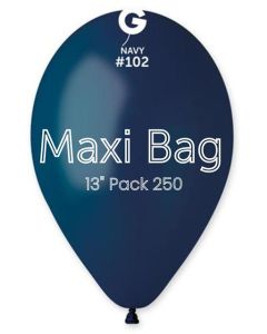 13" Pk250 Maxi Bag Navy - 021297