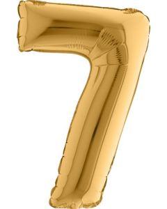 14" Number Gold 7