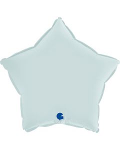 Star 18" Satin Pastel Blue Packaged - 192000SPB-P
