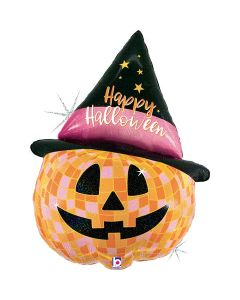Disco Halloween Jack O Lantern Single Pack