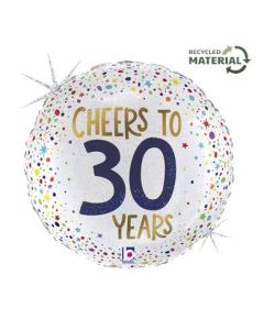 18" Cheers to 30