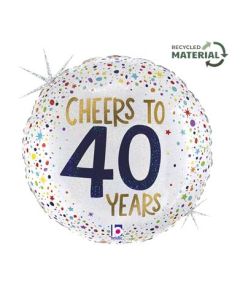 18" Cheers to 40