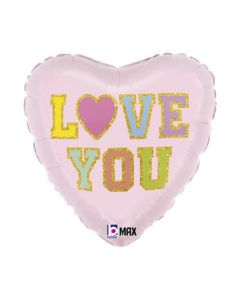 18" Love Patch Heart