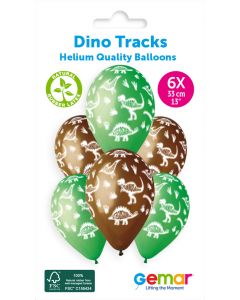 13" Dino Tracks #8413" GS120 6pcs