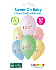 13" Sweet Oh Baby #1013 GS120 6pcs