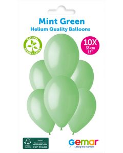 13" Mint Green #077 G120 10pcs