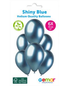 13" Shiny Blue #092 GB120 6pcs