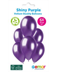13" Shiny Purple #097 GB120 6pcs