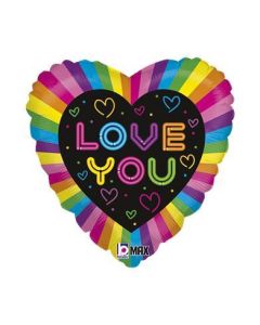 18" Neon Love