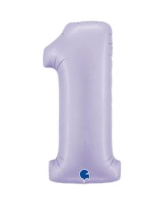 Number 1 Satin Lilac 40"  Packaged - 400100SL-P