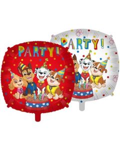 Paw Patrol Dual Faced Foil Balloon - 46cm Square Shaped