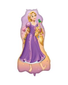 1 Foil Balloon 86Cm Princess Rapunzel Shaped  Disney