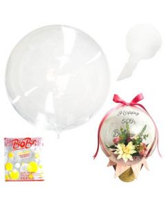 36" Bobo Clear Bubbles 50pcs