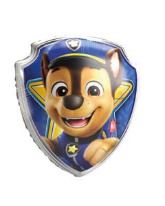 1 Foil Balloon Sheild Chase 60,2X52  Nickelodeon