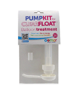 Dispenser kit for Clear Float with white clip