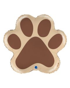 Dog Paw Foil Balloon Packaged