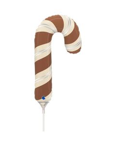 Satin Chocolate Candy Cane mini (10Pz in 1 Bag)