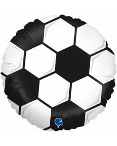Round 18" Soccer Ball White Packaged - G78138-P