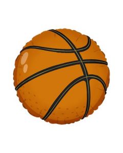 18" Basketball Foil Balloon Packaged