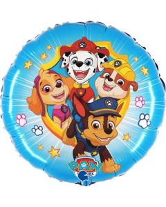 18" Paw Patrol - Action Foil Balloon Packaged