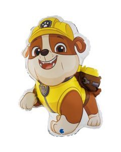 Paw Patrol - Rubble Foil Balloon Packaged