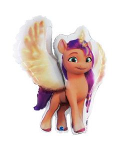 My Little Pony - Sunny Alicorn Foil Balloon Packaged