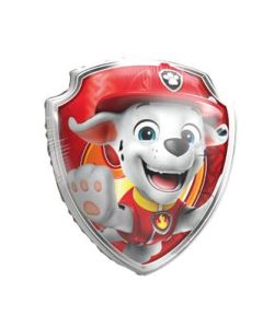 1 Foil Balloon Shield Marshall  60,2X52 Nickelodeon