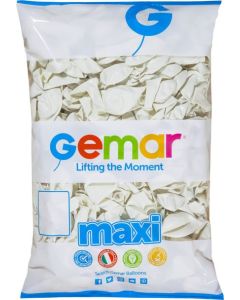 5" Pk1000 Maxi Bag White - 050196