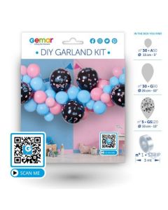 Diy Garland - Kit Gender Reveal