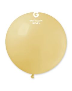 31" Baby Yellow #043 G30 1pc