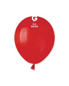 Pk50 Latex Balloons Red #045 - A50.045.50