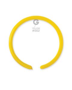 1" Yellow #002 D2 100pcs